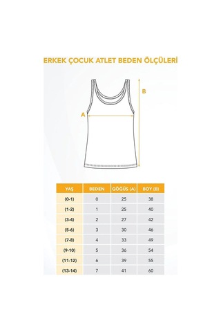 Hmd 609x3 Erkek Çocuk 3'lü Pamuklu Kalın Askılı Atlet-beyaz Beyaz