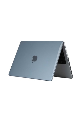 Apple Uyumlu MacBook Pro 14.2 2023 A2779 Kılıf Kristal Ön Arka Şeffaf Kapak 001