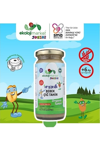 Ekoloji Market Organik Bebek Çiğ Tahin 230 G