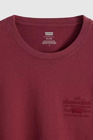Levi's Lse Ss Relaxed Fit American L Erkek Kırmızı T-shirt-12467 Kırmızı