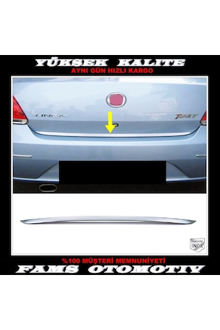 Fiat Linea Krom Bagaj Alt Çıtası 2007-2012 Arası P. Çelik