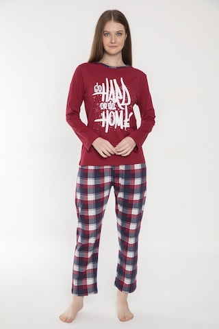 Vishenka Kadın %100 Penye Baskılı Pijama Takımı