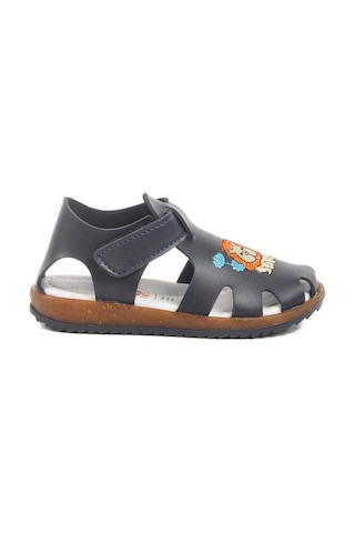 Lacivert Cırtlı Erkek Çocuk Sandalet 17373 P Lacivert