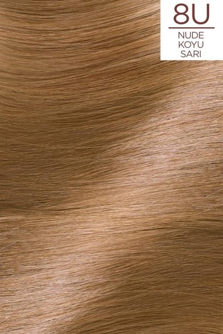 L'Oréal Paris L'Oréal Paris Excellence Creme Nude Renkler Saç Boyası – 8U Nude Koyu Sarı 8U Nude Koyu Sarı