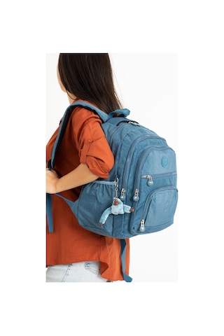 Ultra Hafif Orta Boy Sırt Çantası Unisex Mavi Model: 571-3c - Mavi