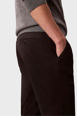 Calvin Klein Pamuklu Slim Fit Dar Paça Chino Pantolon Lv04ld613gub1 Erkek Pantolon Lv04ld613g Ub1 Siyah