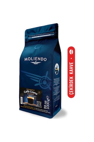 Moliendo Professional Caffe Crema Classic Çekirdek Kahve 1 KG
