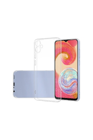 Zore Galaxy Uyumlu A05 Kılıf Msra Süper Silikon Kapak - Renksiz Renksiz