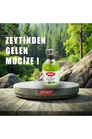 Yener Zeytinyağlı Sıvı Sabun 400 Ml