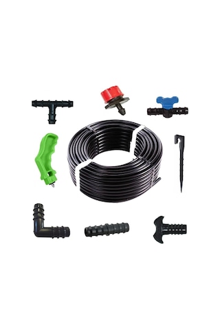 Bahçe Damla Sulama Seti - İdeal Set 300 Mt