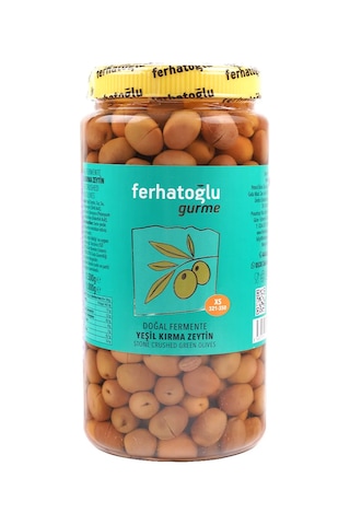 Ferhatoğlu Yeşil Kırma Zeytin 1 KG Ferhatoğlu Yeşil Kırma Zeytin 1 KG