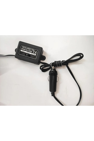 Oto Vantilatör 24 Volt 8 Inç Mandallı Çakmaklık Girişli 6400401