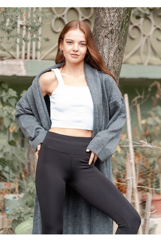 Verdeblanco Kadın Askılı Crop Atlet Beyaz