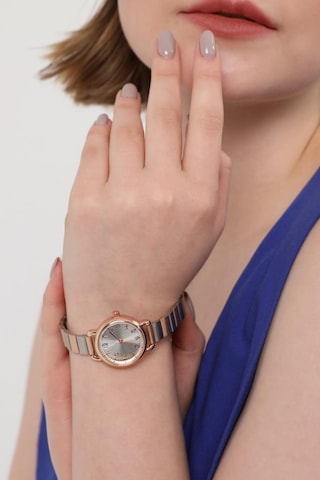 Demeter Gümüş Kadran Rose-gümüş Kordon Kadın Kol Saati Rose Gold