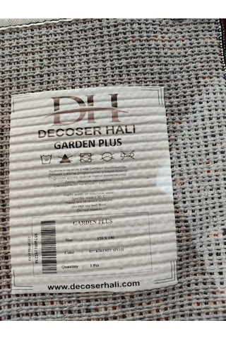 Decoser Garden Plus 027 Kiremit Siyah 120 180