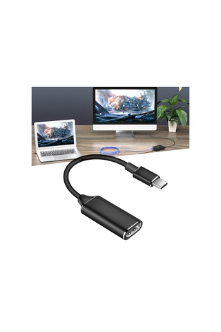 Maiyame Usb C'den Hd'ye Çoklu Ekran Adaptörü - 4k Alüminyum Kablo İle Yüksek Performans