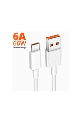 10 Adet 67w 6a Turbo Hızlı Usb Typec Şarj Ve Veri Aktarım Kablo 1 M