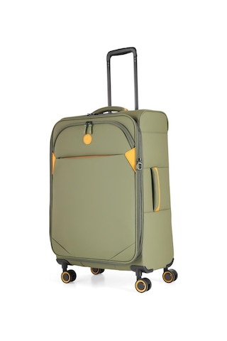 Verage Gm20077w Kumaş 3 Lü Valiz Seti Yeşil