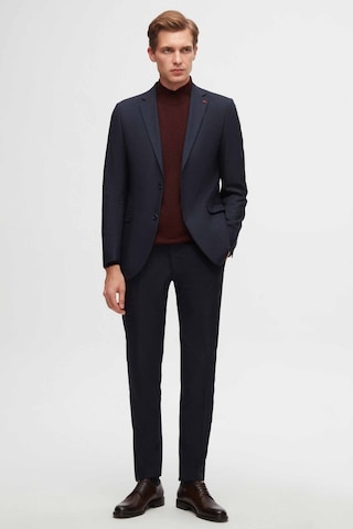 D's Damat Slim Fit Lacivert Düz Mono Yaka Viskonlu Takim Elbise 3ef05m410577m Lacivert