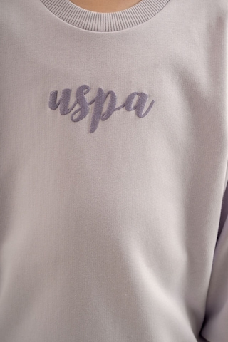 U.S. Polo Assn. Kız Çocuk Baskılı Mor Uzun Kol Eşofman Takımı Us2731-c-v2 Us2731-c-v2