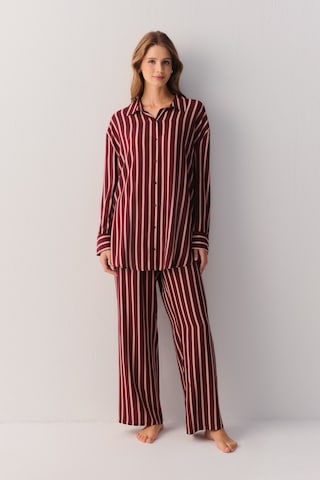 Suwen Stripe Romance Pantolon Sh26409624921 Çok Renkli