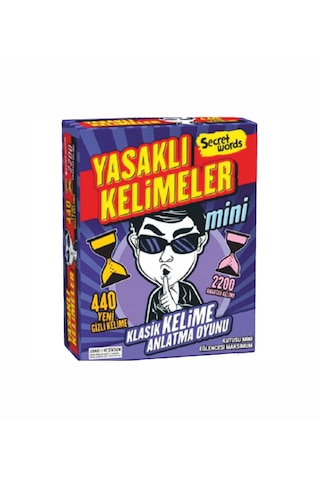 Yasaklı Kelimeler Mini Tahmin Etme Kart Oyunu