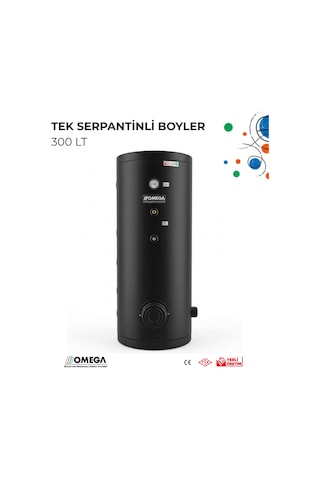 300 L Tek Serpantinli Boyler