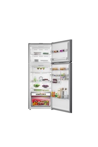 Arçelik 570508 EI Çift Kapılı No Frost Buzdolabı Gri