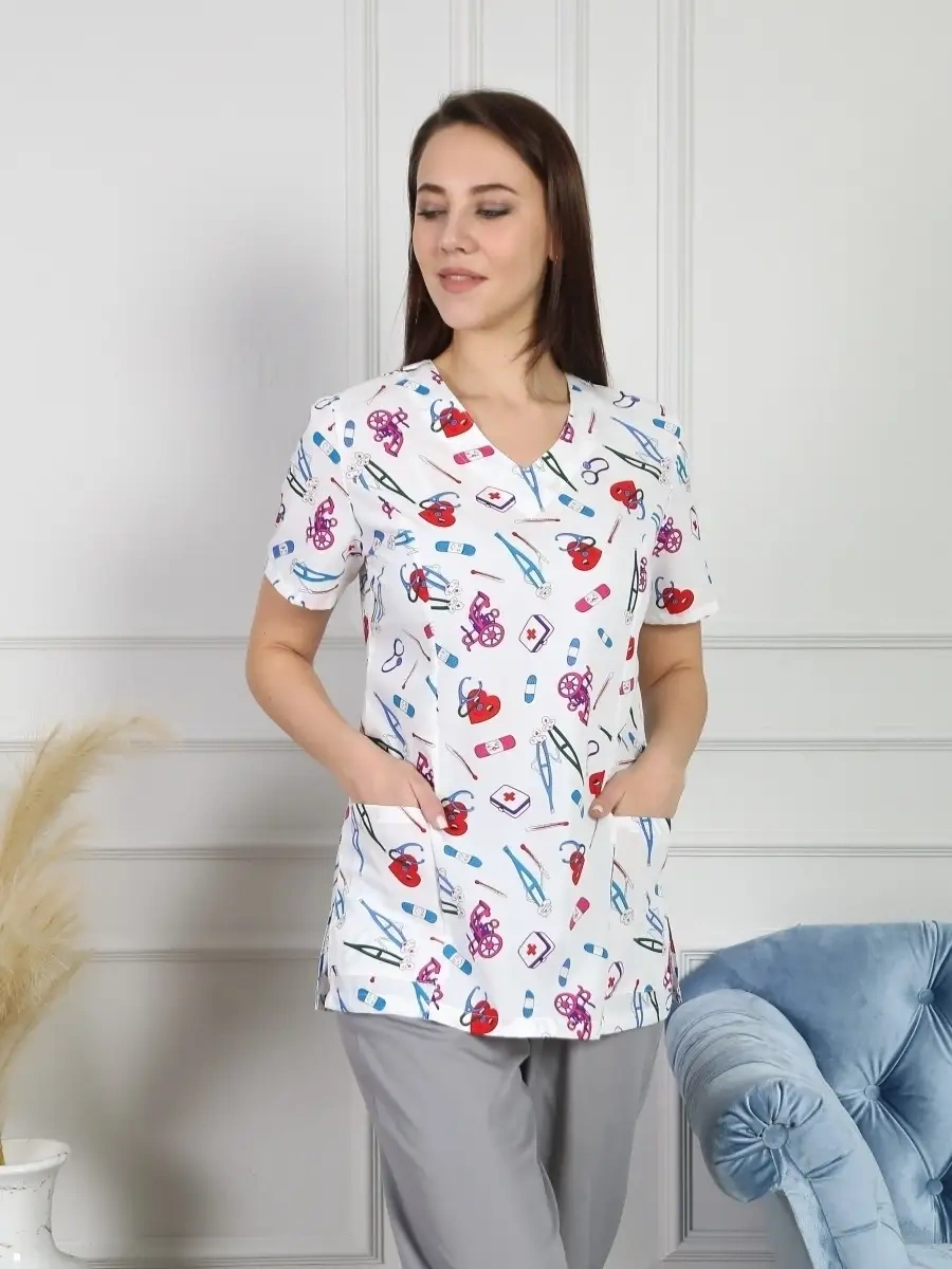 Medicina Plus Kadın Cerrahi Gömleği 49552564 Beyaz