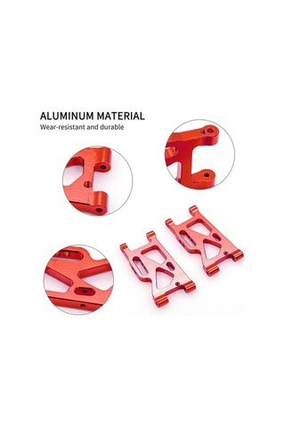 Novahub Wltoys 144001 Alüminyum Süspansiyon Kol Seti - Ön/arka Takımı