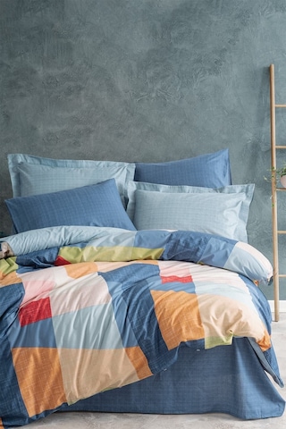 Modern Tek Kişilik Nevresim Takımı Cosy Mavi