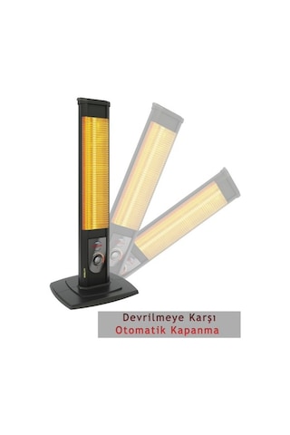 MirKraft Nobility 2500 W Kule Tipi Infrared Isıtıcı