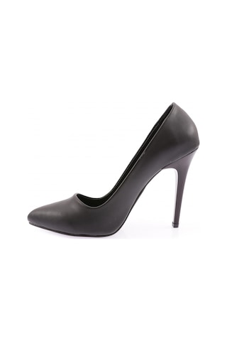Dgn 110k-22y Kadın Sivri Burun Stiletto 11p Topuklu Ayakkabı 110K-1563-R1534 Siyah