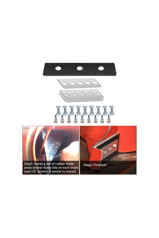 Suntek Kar Üfleyici Pervane Takımı Kullanımı 3-katlı-lastik