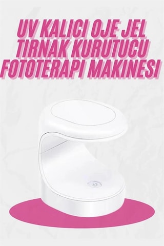 Kalıcı Oje Kurutucu Mini Uv Işınlı Taşınabilir Hızlı Ve Pratik Oje Kurutucu 44561821