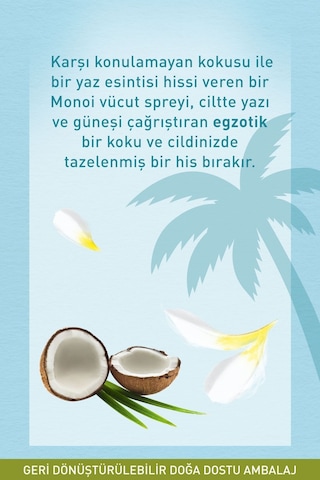 Yves Rocher Monoi Vücut Spreyi 125 ML
