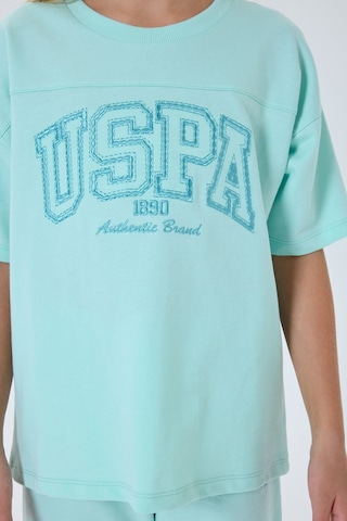 U.s. Polo Assn. Kız Çocuk Yeşil Bermuda Takım Us2527-c-v2 Yeşil