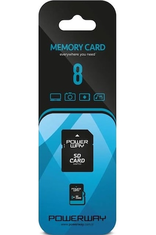 Powerway 8 Gb Micro Sd Hafıza Kartı Pwr-8