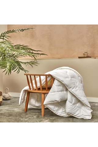 Taç 1500188973001 Elegance Çift Kişilik Yorgan Beyaz Çok Renkli