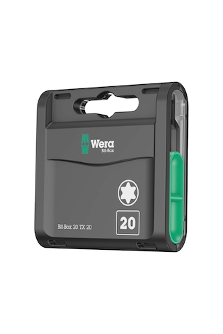 Wera 05057770001 Uç Seti, Uç Kutusu 20 Tx 20, 20 Parça