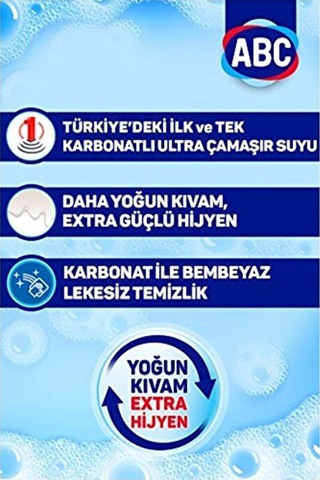 Abc Ultra Çamaşır Suyu Karbonatlı 750 Ml 1 Paket, 1 X 750 Ml Diğer