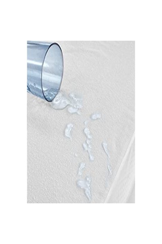 Micro Su Sıvı Geçirmez Alez Yatak Koruyucu Çift Kişilik 160 200 Beyaz