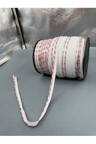 Paşateks 1 Cm Ara Biye Şerit-5 Metre-beyaz