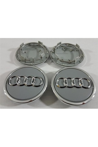 Audi Jant Göbeği 69mm / 58mm Gri 4 Adet, 4b0601170a , Audi Jant