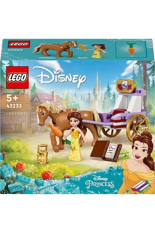 LEGO® Disney Princess Belle’in Hikaye Zamanı At Arabası 43233-5+ Yaratıcı Oyuncak Yapım Seti - 62 Parça