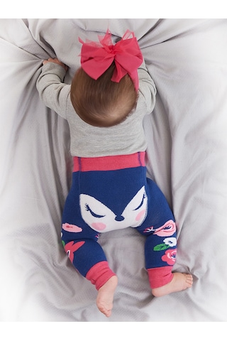 Tilki Kız Bebek Body Tayt-Pantolon Takım