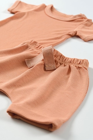Tinylamb Elation Dessert Şort Ve Bodysuit Takım - 2 Parça Turuncu