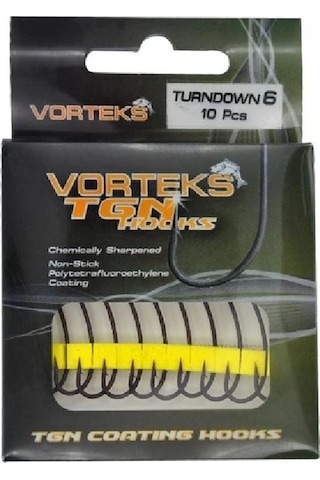 Vorteks 67813 Wide Tgn Sazan İğnesi 10 Lu Paket No:2 - Standart