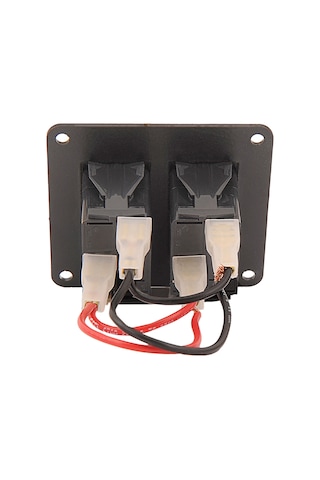 Goldsea Switch Panel Slim Model 2 Anahtar Yeşil Led 12 - 24V Yeşil