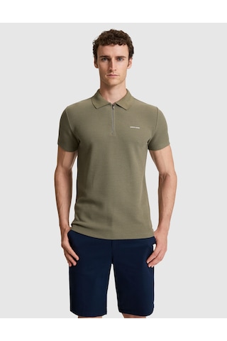 Pierre Cardin Erkek Haki Tişört 50327860-vr027